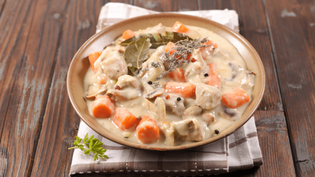 Blanquette de porc au vin blanc